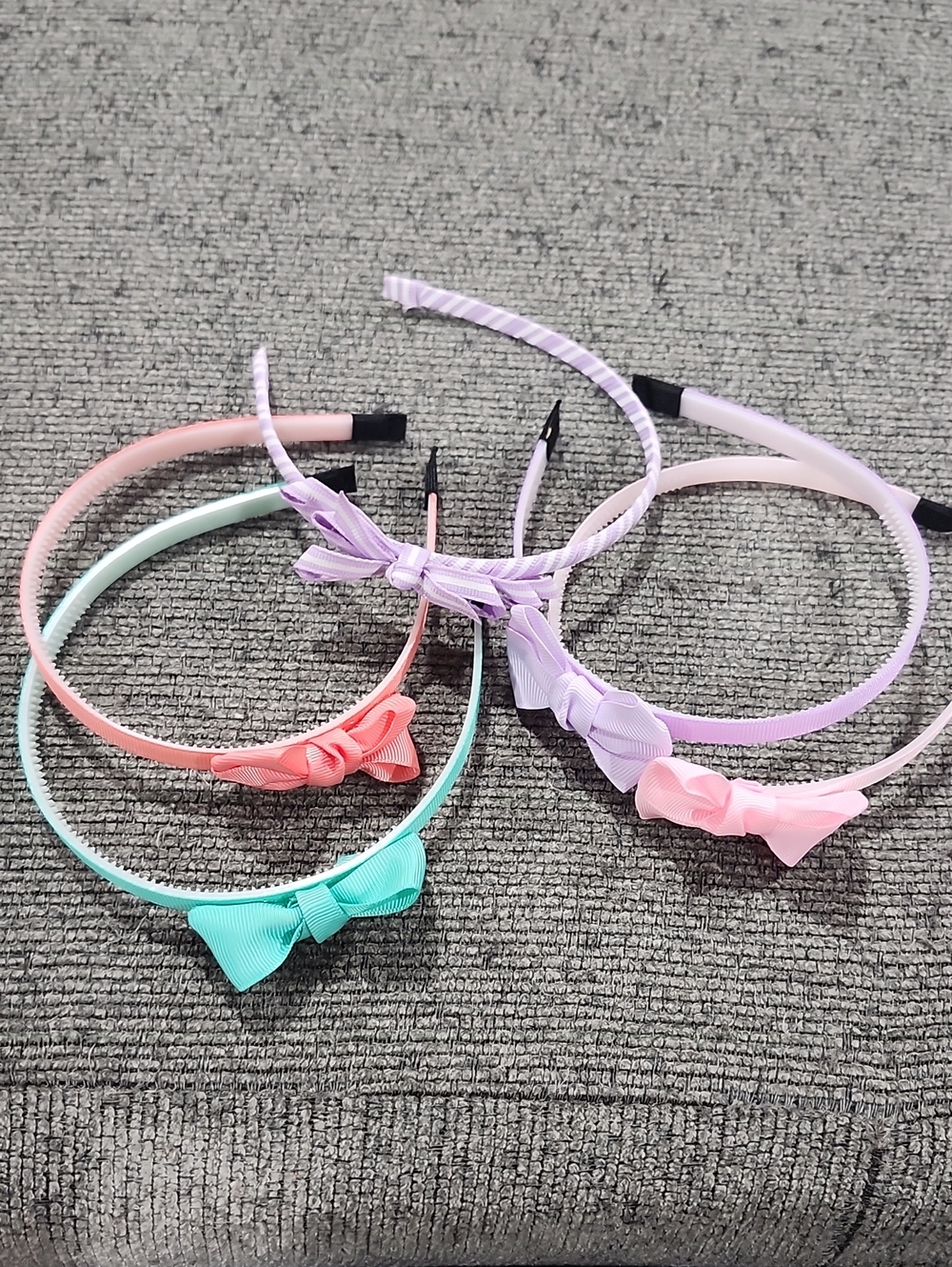 Kids Pastel Bow Headbands